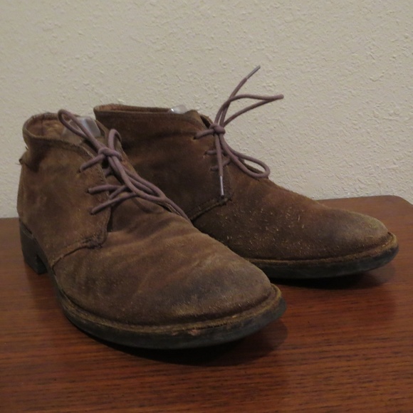 Frye Oliver fatigue suede chukka boots shoes main image 8